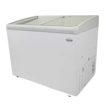 Cong&eacute;lateur bahut couvercle en verre lotte 336l - Combisteel - 7086.0030