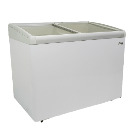 Cong&eacute;lateur bahut couvercle en verre lotte 336l - Combisteel - 7086.0030