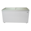 Cong&eacute;lateur bahut couvercle en verre lotte-456 - Combisteel - 7086.0040