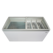 Cong&eacute;lateur bahut couvercle en verre lotte-456 - Combisteel - 7086.0040