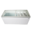 Cong&eacute;lateur bahut couvercle en verre lotte-516 - Combisteel - 7086.0045