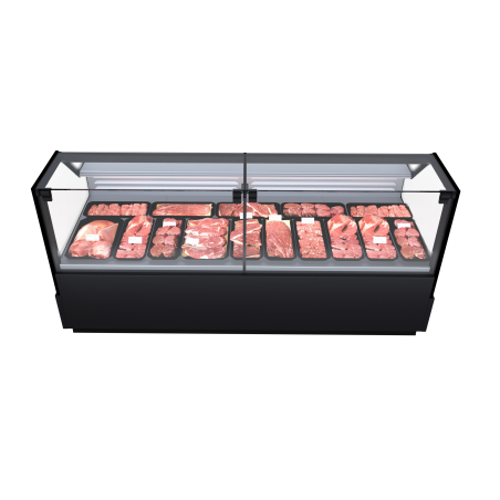 Vitrine r&eacute;frig&eacute;r&eacute;e &agrave; plaque froide pour viande rick 2.0 - Combisteel - 7076.0020