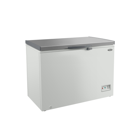 Cong&eacute;lateur bahut couvercle en inox 402 l - Combisteel - 7450.1135