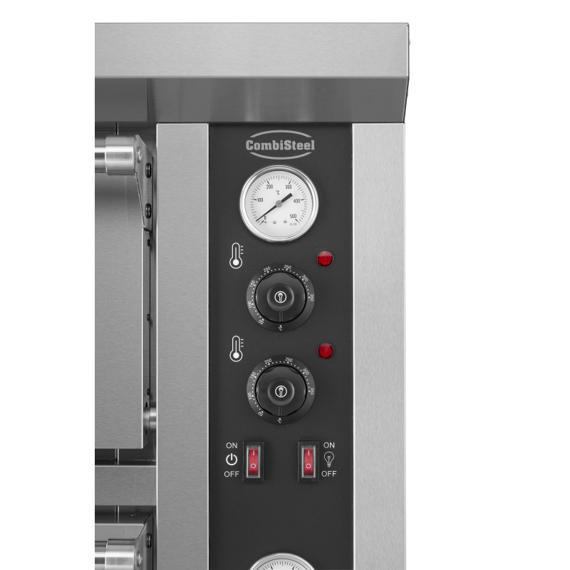 Elektr. dubbeloven pizza 2 x 6 - Combisteel - 7548.0105