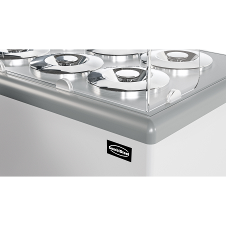 Vitrine &agrave; creme glac&eacute;e zanzibar 6 - Combisteel - 7472.0175