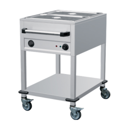 Bain-marie trolley 2/1. -...