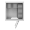 Chambre froide positive/negative 1660x1660x2200 - Combisteel - 7087.0020