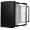 Bar r&eacute;frig&eacute;r&eacute;e 2 portes en verre noir - Combisteel - 7503.0005