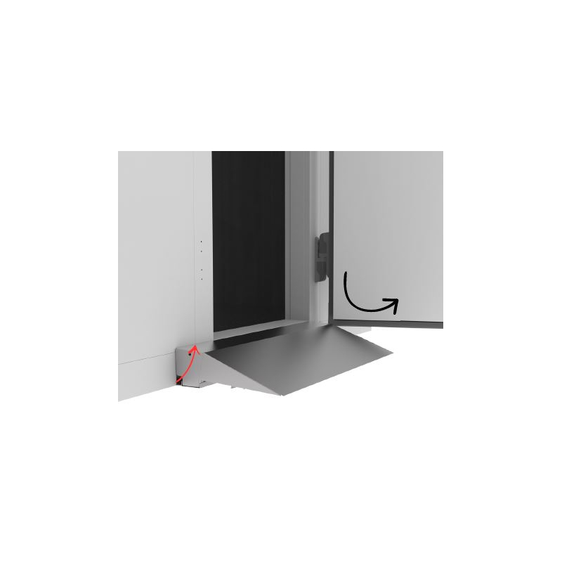 Rampe d'acc&egrave;s automatique 80mm - Combisteel - 7489.1300