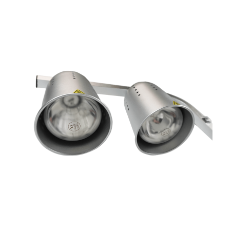 Lampe chauffant argent - Combisteel - 7518.0175