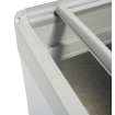Cong&eacute;lateur bahut couvercle en verre lotte 336l - Combisteel - 7086.0030