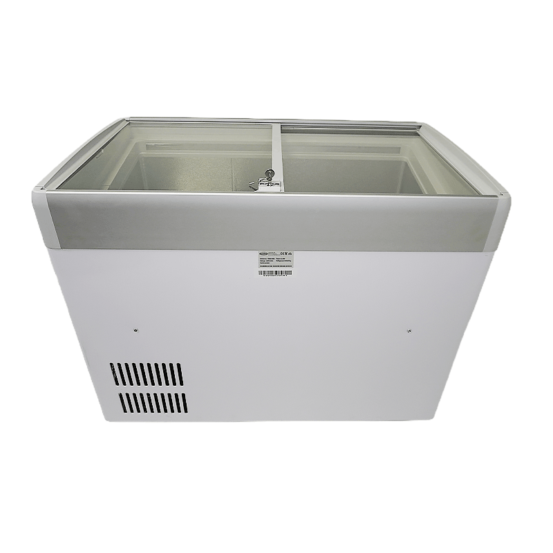 Cong&eacute;lateur bahut couvercle en verre lotte 336l - Combisteel - 7086.0030