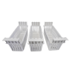 Cong&eacute;lateur bahut couvercle en verre lotte-456 - Combisteel - 7086.0040