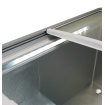 Cong&eacute;lateur bahut couvercle en verre lotte-586 - Combisteel - 7086.0050