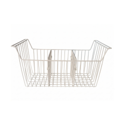 Panier m&eacute;tallique haut avec...