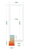 Chambre froide (Complet avec monobloc) CRPF1230 - TEFCOLD - 44168