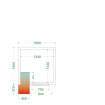 Chambre froide (Complet avec monobloc) CRPF1515 - TEFCOLD - 44169