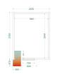 Chambre froide (Complet avec monobloc) CRPF2127 - TEFCOLD - 44182