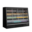 Vitrine r&eacute;frig&eacute;r&eacute;e pour supermarch&eacute; Galaxy+ GPL20FGD Black / DF - TEFCOLD - 68557
