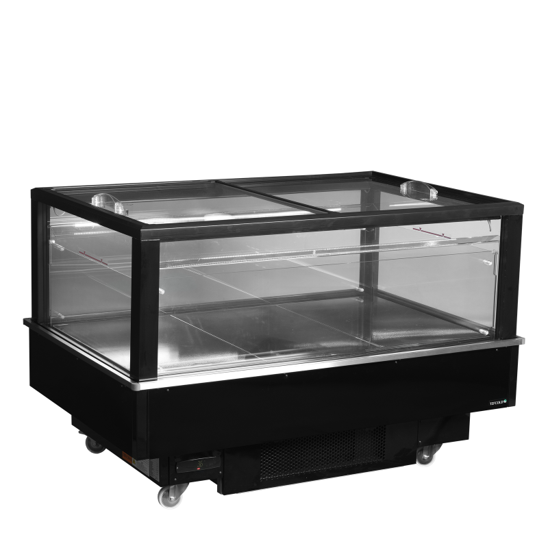 Koelkast/vrieskast zwart impulse EIB-D1015-B1 - TEFCOLD - 69332