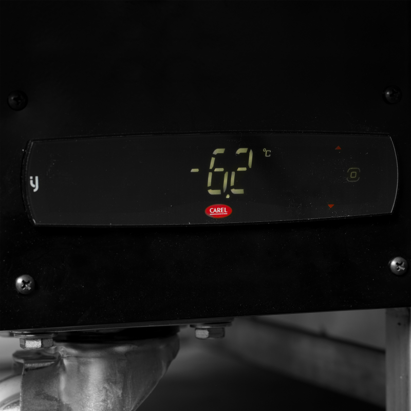 Impulskoeler/vriezer zwart EIB-D1020-B1 - TEFCOLD - 69333