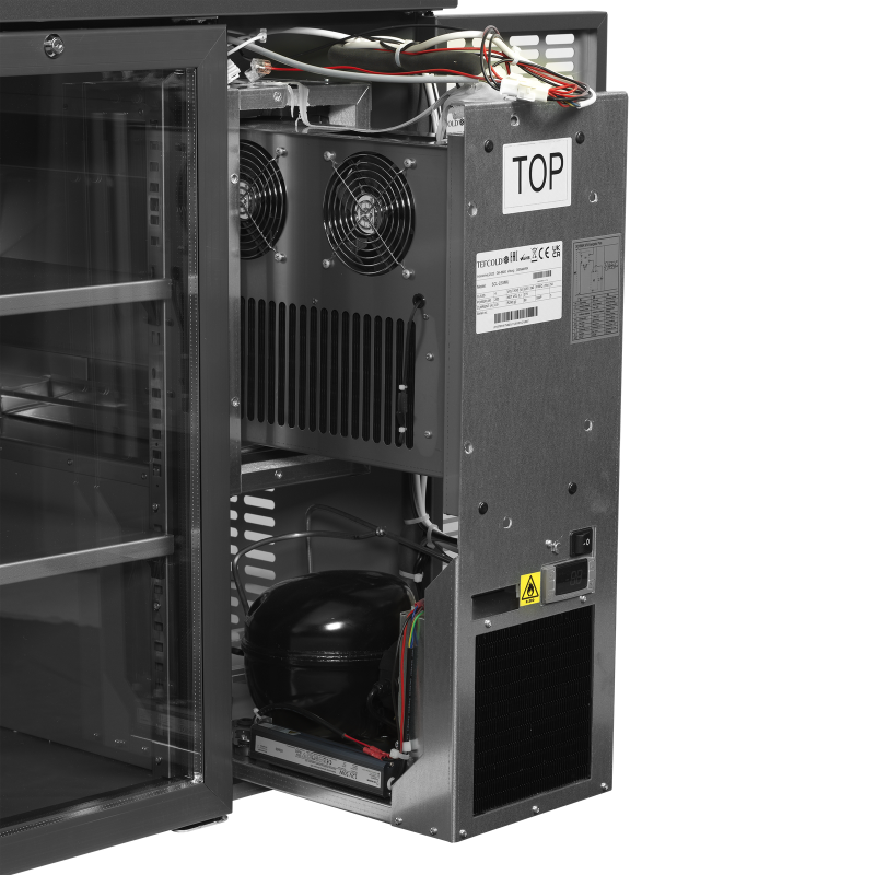 Arri&egrave;re-bar r&eacute;frig&eacute;r&eacute; haut de gamme SCL-2222GMU+ - TEFCOLD - 69346