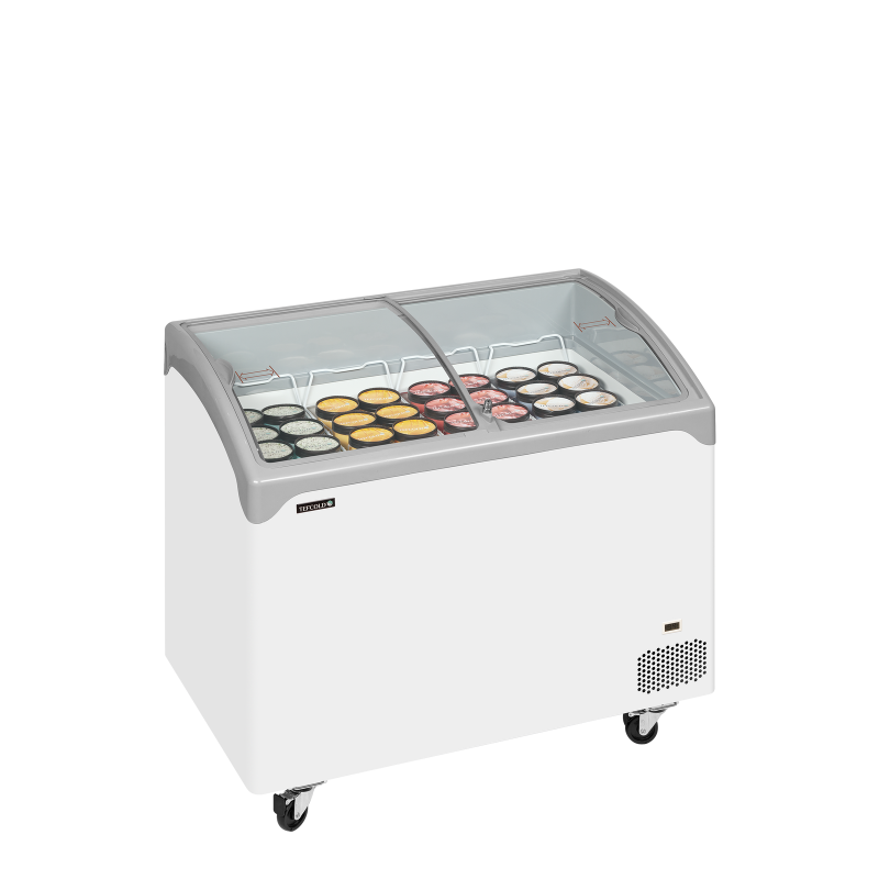 Cong&eacute;lateur de cr&egrave;me glac&eacute;e NIC302SCEB - TEFCOLD - 70988