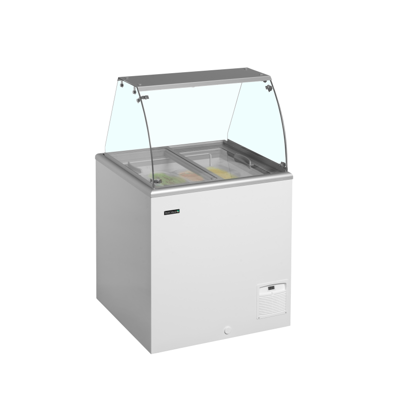 Cong&eacute;lateur de cr&egrave;me glac&eacute;e IDA200-W1+ - TEFCOLD - 71175
