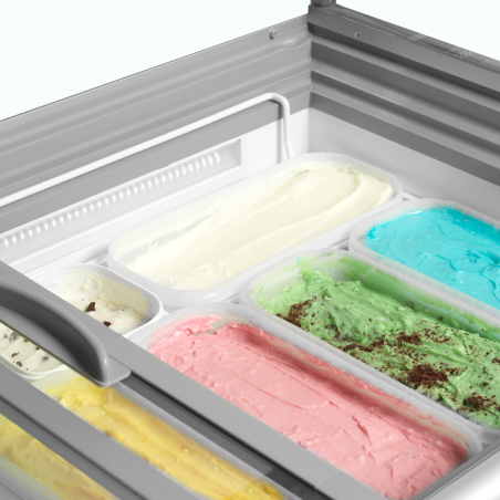 Cong&eacute;lateur de cr&egrave;me glac&eacute;e IDA200-W1+ - TEFCOLD - 71175