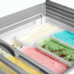 Cong&eacute;lateur de cr&egrave;me glac&eacute;e IDA200-W1+ - TEFCOLD - 71175