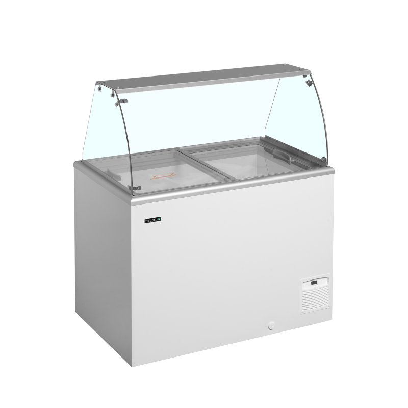 Cong&eacute;lateur de cr&egrave;me glac&eacute;e IDA300-W1+ - TEFCOLD - 71176