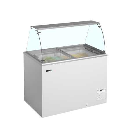 Cong&eacute;lateur de cr&egrave;me glac&eacute;e IDA300-W1+ - TEFCOLD - 71176