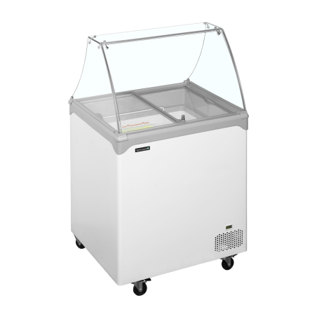 Cong&eacute;lateur de cr&egrave;me glac&eacute;e NIC202SC-SO - TEFCOLD - 71330