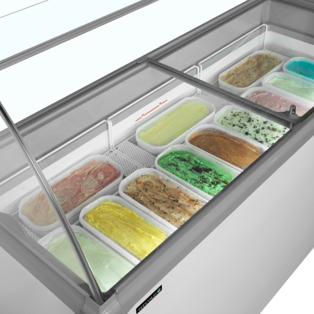 Cong&eacute;lateur de cr&egrave;me glac&eacute;e NIC502SC-SO - TEFCOLD - 71342