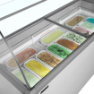 Cong&eacute;lateur de cr&egrave;me glac&eacute;e NIC502SC-SO - TEFCOLD - 71342