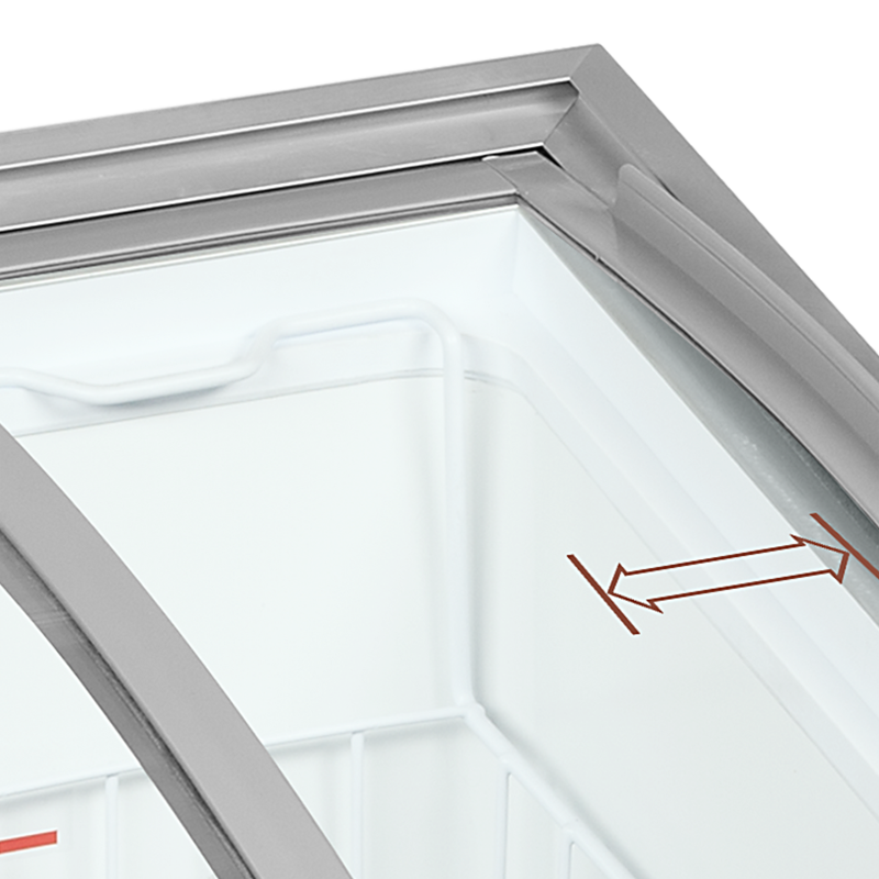 Cong&eacute;lateur de cr&egrave;me glac&eacute;e IC102SCEB - TEFCOLD - 71459