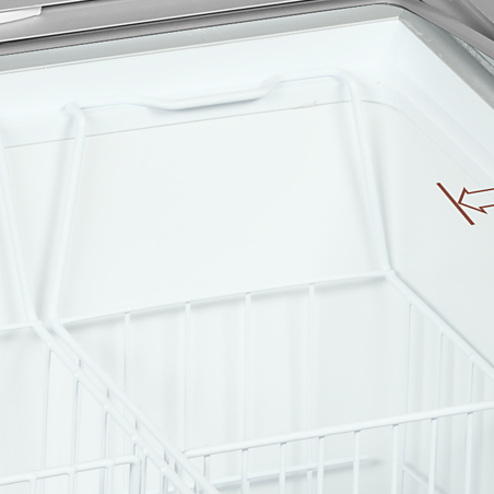 Cong&eacute;lateur de cr&egrave;me glac&eacute;e IC502SCEB - TEFCOLD - 71463