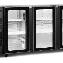 Desserte de bar  portes vitr&eacute;es TBC3G 206B - TEFCOLD - 45609
