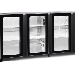 Desserte de bar  portes vitr&eacute;es TBC4G 267B - TEFCOLD - 45613