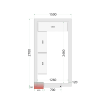 CRNF1527 Shelf Rack System Kit - TEFCOLD - 46224