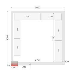 CRNF3030 - 46233 - Tefcold