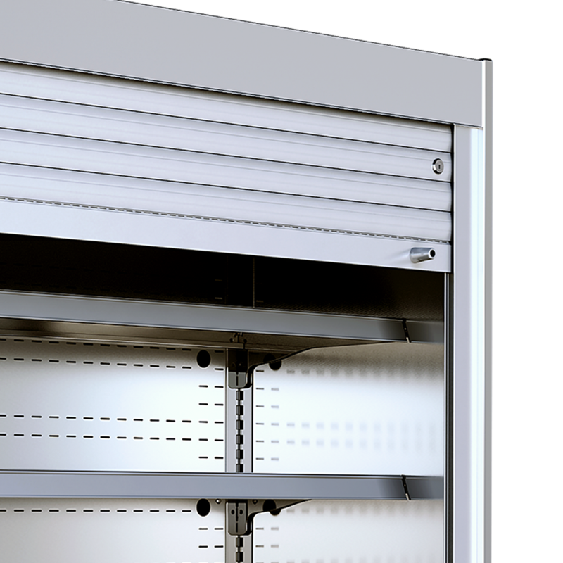 Wandkoelkast zelfbediening met LED per legplank MCX90E LED - TEFCOLD - 46404