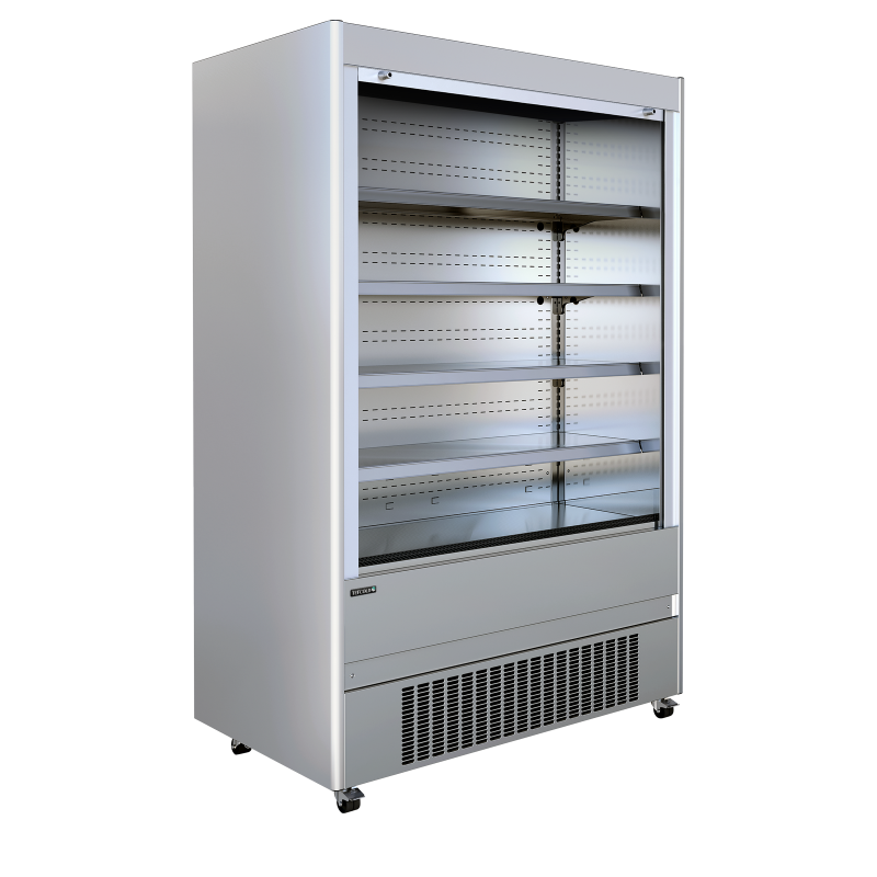 Wandkoelkast zelfbediening met LED per legplank MCX150E LED - TEFCOLD - 46406