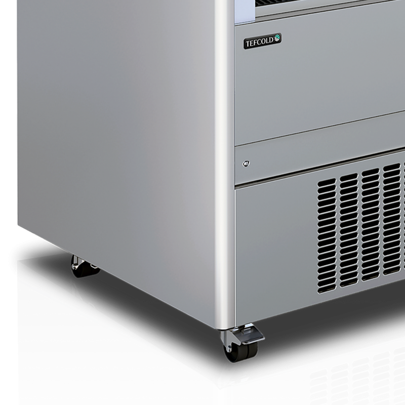 Wandkoelkast zelfbediening met LED per legplank MCX150E LED - TEFCOLD - 46406