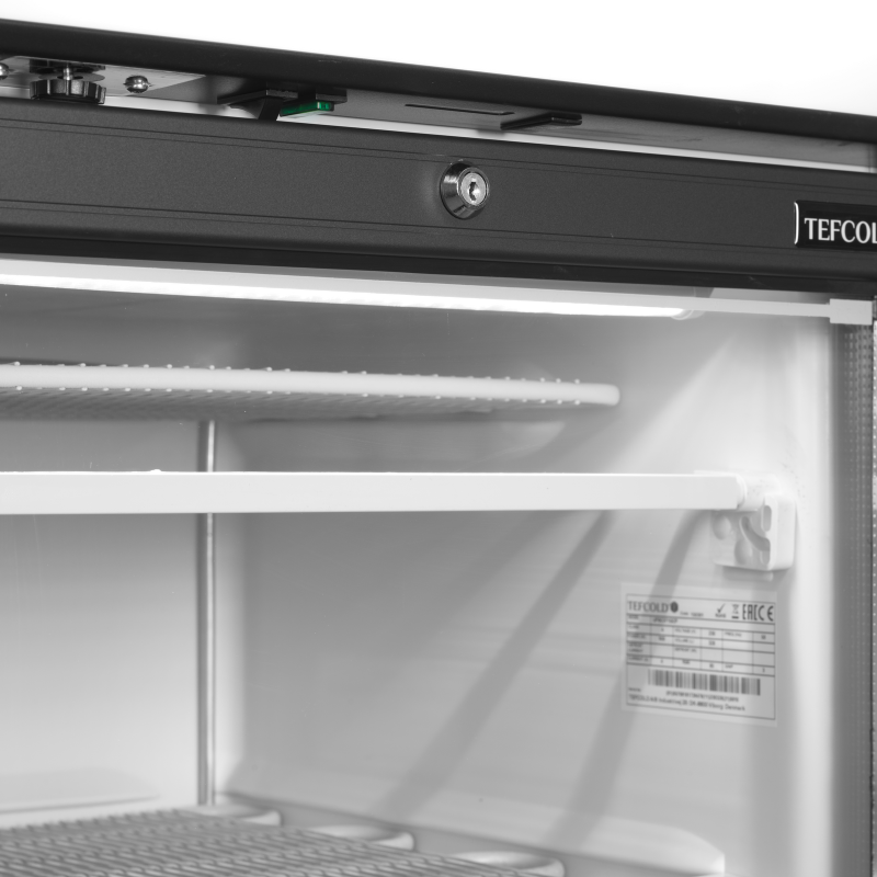 Vrieskastvitrine met glazen deur UFSC371GCP - Tefcold - 47055