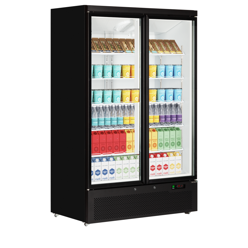 Koelkast met glazen deur Atom Maxi C2DB - TEFCOLD - 47535