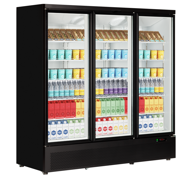 Koelkast met glazen deur Atom Maxi C3DB - TEFCOLD - 47537
