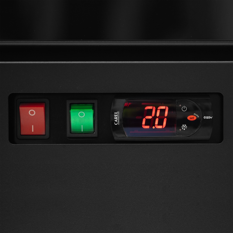 Koelkast met glazen deur Atom Maxi C3DB - TEFCOLD - 47537