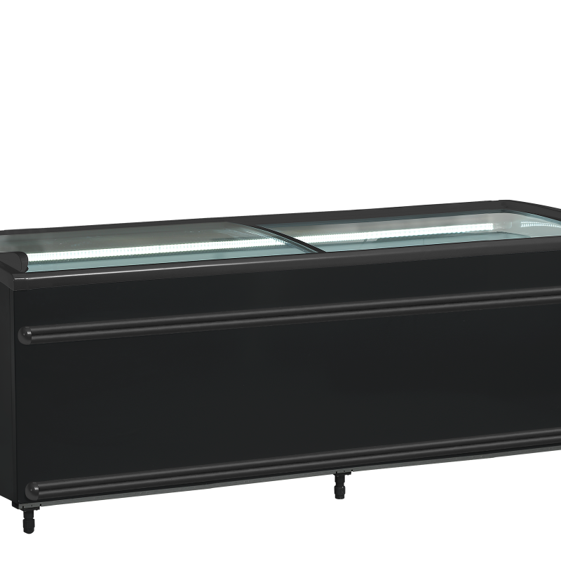 R&eacute;frig&eacute;rateur / cong&eacute;lateur de supermarch&eacute; noir SFI210B-CF VS - TEFCOLD - 41061