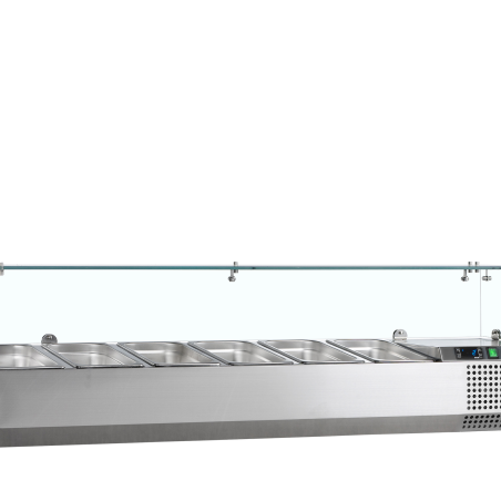 Vitrine r&eacute;frig&eacute;r&eacute;e GN1/4 VK33-140 - TEFCOLD - 16501